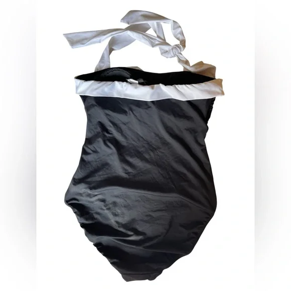 Lauren Ralph Lauren Halter One-Piece Swimsuit - Picture 4 of 7